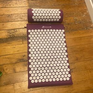 Acupressure May and Pillow Set - ProsourceFit - Purple/White